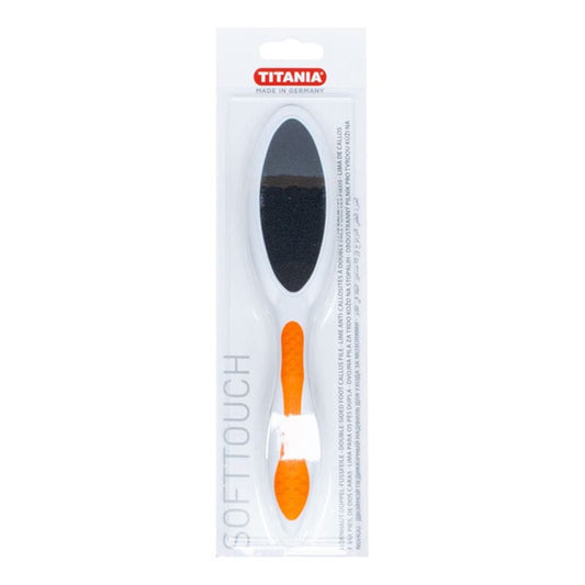 Titania Double Sided Foot Rasp Emery  1 copë - Portokalli
