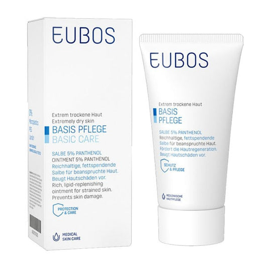 Eubos Basic Care Ointment for Extremely Dry Skin with 5% Panthenol  75 ml