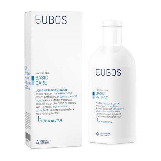 Eubos Liquid Washing Emulsion Blue  200 ml