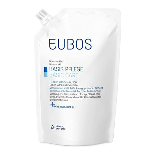 Eubos Liquid Washing Emulsion Blue Refill  400 ml