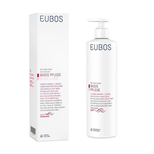 Eubos Liquid Washing Emulsion Red  400 ml