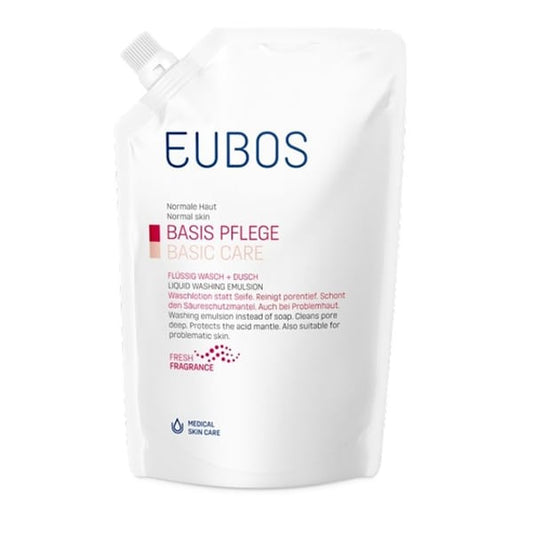 Eubos Liquid Washing Emulsion Red Refill  400 ml