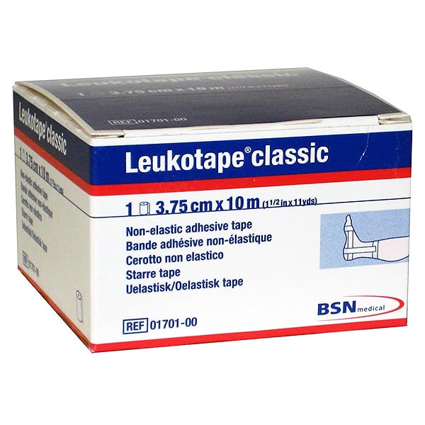 Leukoplast Leukotape Classic White Non-Elastic Adhesive Tape (3.75cm x 10m)  1 copë