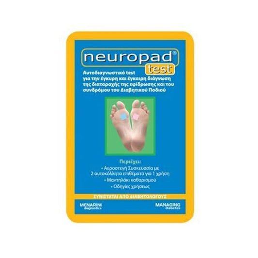 Menarini Neuropad Self-diagnostic Test for the Diagnosis of Diabetic Foot  1 copë