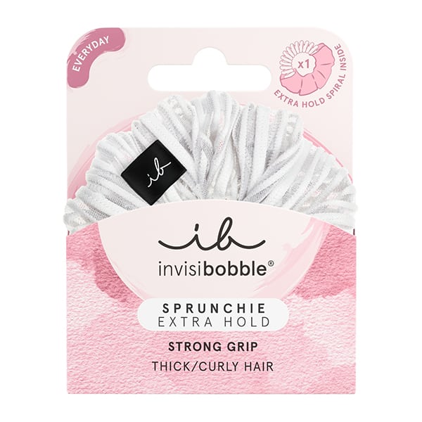 Invisibobble Sprunchie Extra Hold Pure White  1 copë