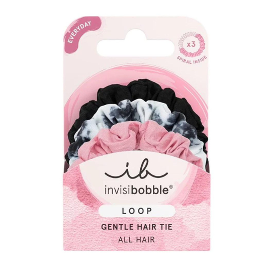 Invisibobble Loop Gentle Hair Tie  3 copë - Ji i butë