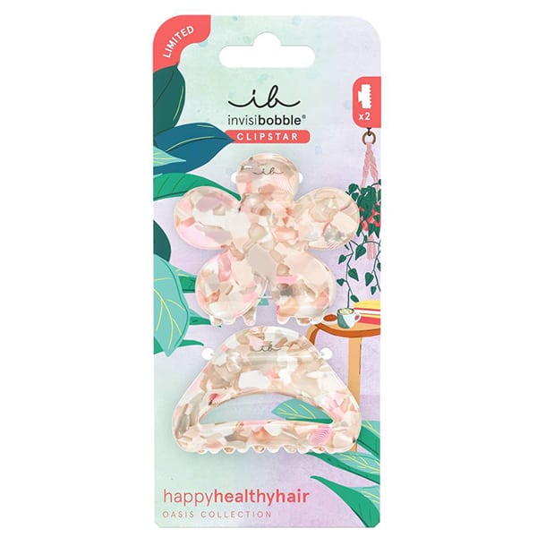 Invisibobble Clipstar Oasis Refreshed Bloom Hair Clips  2 copë