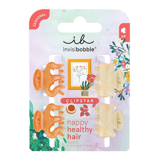Invisibobble Clipstar Oasis Petit Citrus Hair Clips  4 copë