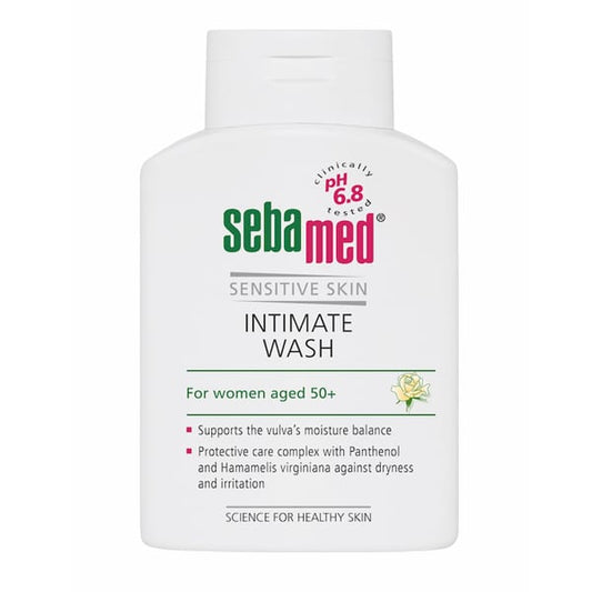 Sebamed Intimate Wash pH 6.8 Cleanser for Sensitive Area (50+ years)  200 ml