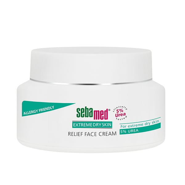 Sebamed Extreme Dry Skin Relief Face Cream 5% Urea  50 ml