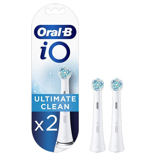 Oral-B iO Ultimate Clean White Replacement Electric Toothbrush Heads  2 copë