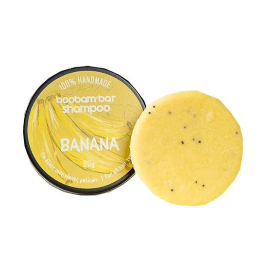 Boobam Shampoo Bar Banana for All Hair Types  60g