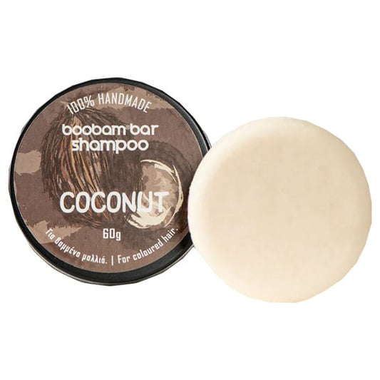 Boobam Shampoo Bar Coconut for Coloured Hair  60g