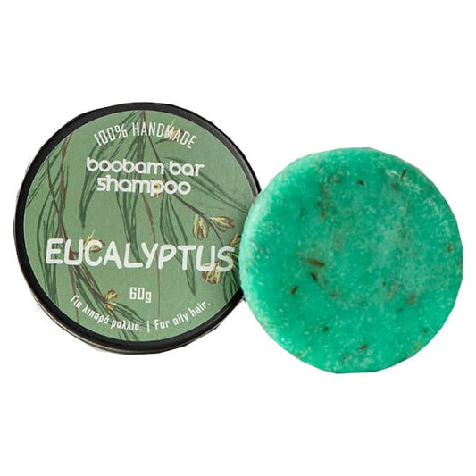 Boobam Shampoo Bar Eucalyptus for Oily Hair  60g
