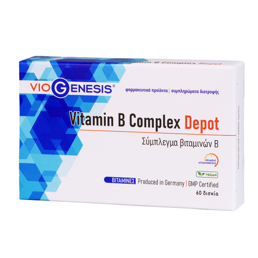 Viogenesis Vitamin B-Complex Depot  60 tableta