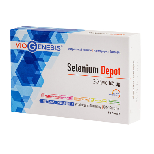 Viogenesis Selenium Depot 165 μg 30 tableta