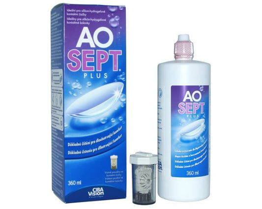 Aosept Plus Contact Lenses Solution  360 ml