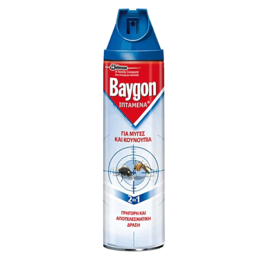 Baygon Mosquito & Fly Killer Spray  400 ml
