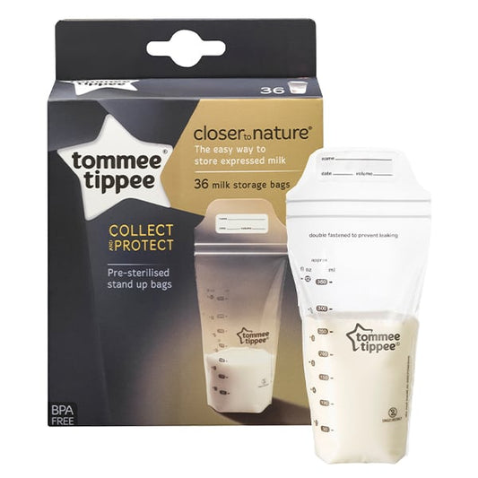 Tommee Tippee Closer to Nature 36x Milk Storage Bags  36 copë x 350ml