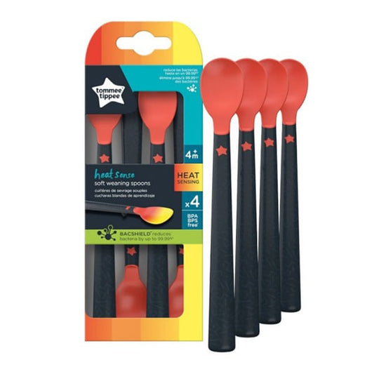 Tommee Tippee Weaning Spoons 4m+  4 copë