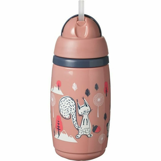 Tommee Tippee SuperStar Insulated Straw Cup 12m+ 266ml  1 copë - ROZË