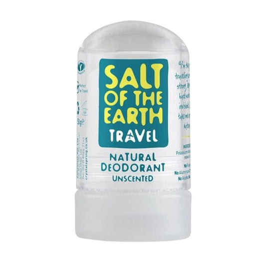 Salt of the Earth Natural Deodorant Unscented Travel Size  50g