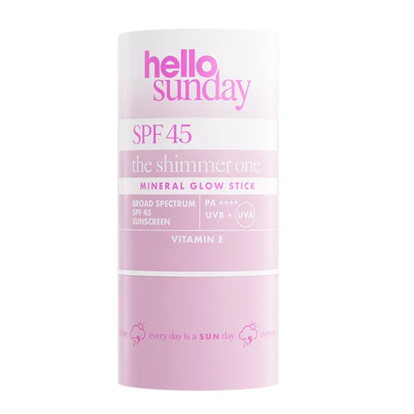Hello Sunday The Shimmer One Mineral Glow Stick SPF45  20g