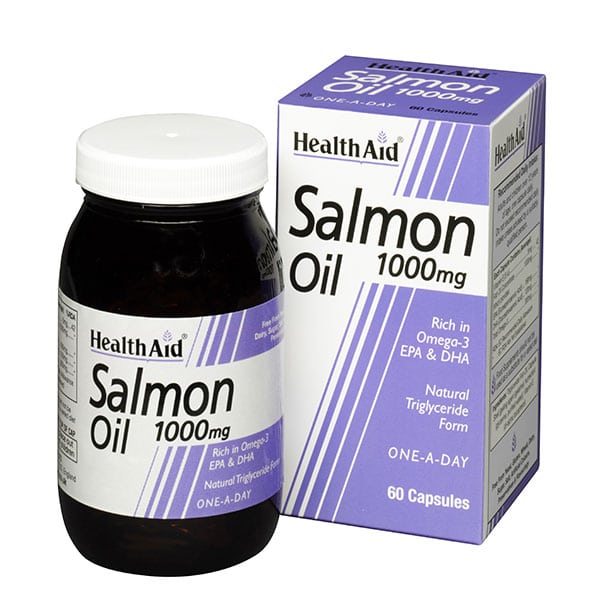 Health Aid Salmon Oil 1000mg  60 kapele