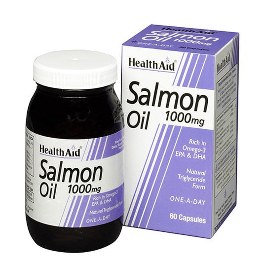 Health Aid Salmon Oil 1000mg  60 kapele