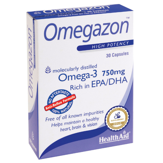 Health Aid Omegazon Omega-3 750mg  30 kapsula