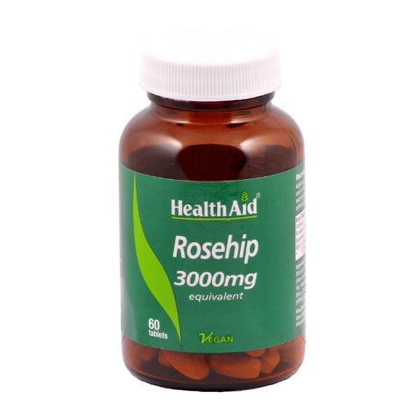 Health Aid Rosehip 3000mg  60 kapele
