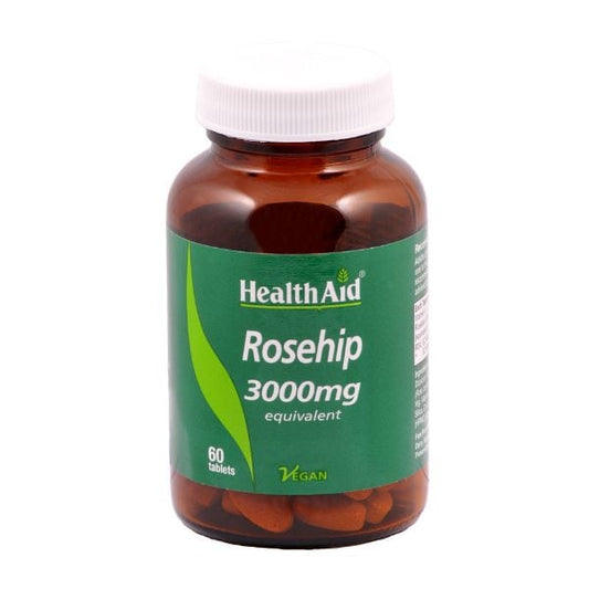 Health Aid Rosehip 3000mg  60 kapele