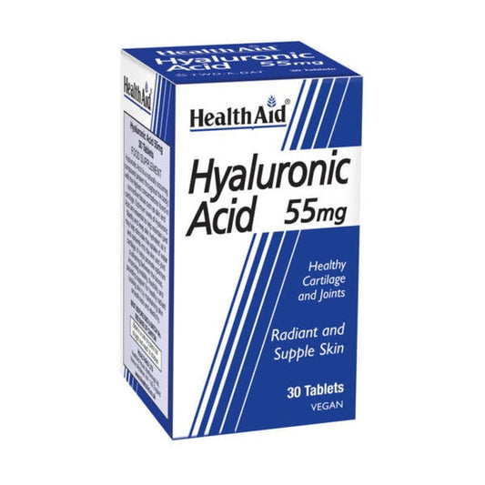 Health Aid Hyaluronic Acid 55mg  30 tableta