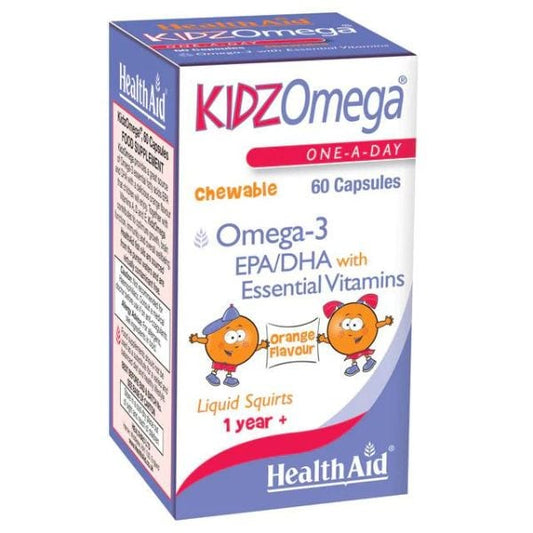 Health Aid KIDZ Omega 3 (EPA/DHA)  60 kapsula përtypëse