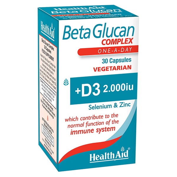 Health Aid BetaGlucan Complex  30 kapsula vegjetariane