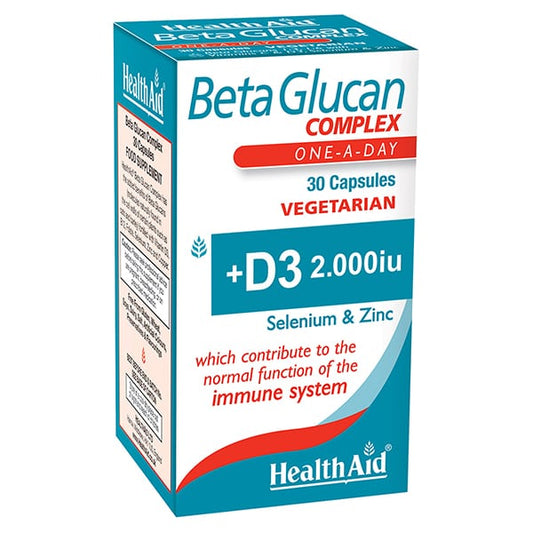 Health Aid BetaGlucan Complex  30 kapsula vegjetariane