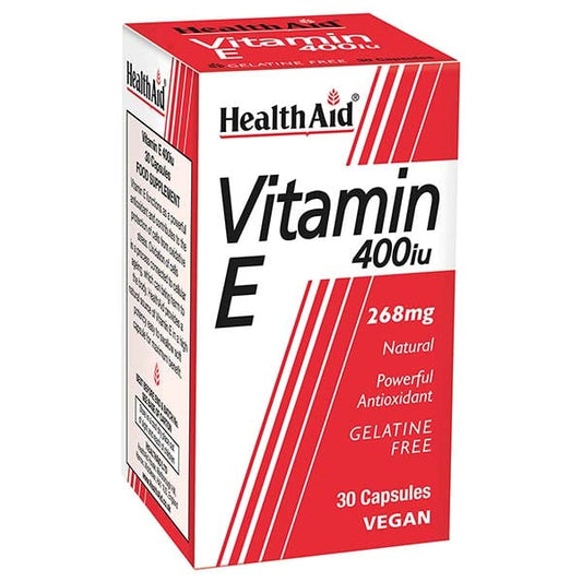 Health Aid Vitamin E 400IU (268mg)  30 kapsula
