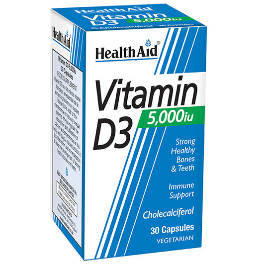 Health Aid Vitamin D3 5000IU  30 tableta