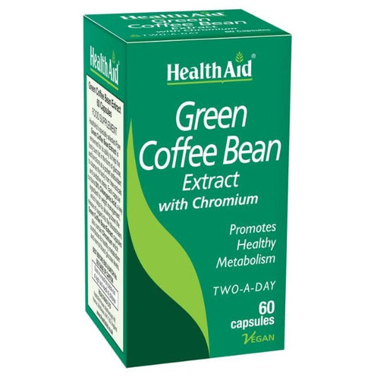 Health Aid Green Coffee Bean Extract  60 kapele