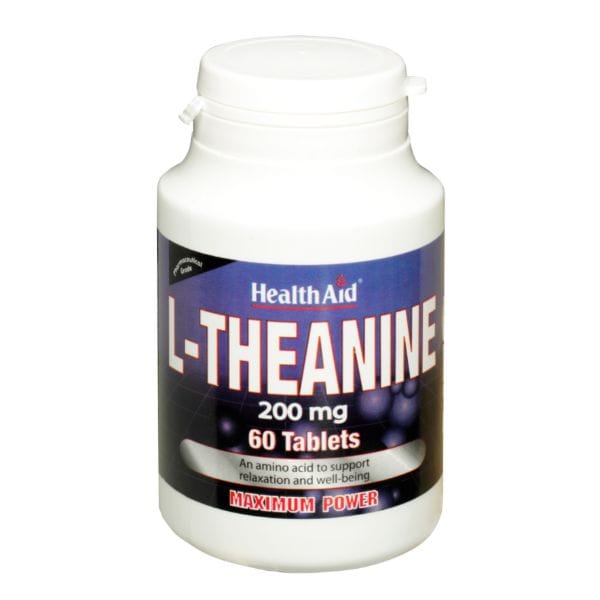 Health Aid L-Theanine 200mg  60 tableta