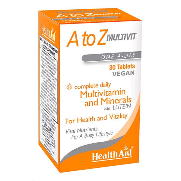 Health Aid A to Z Multivit  30 tableta