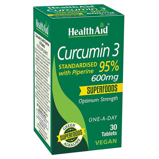 Health Aid Curcumin 3 600mg  30 tableta