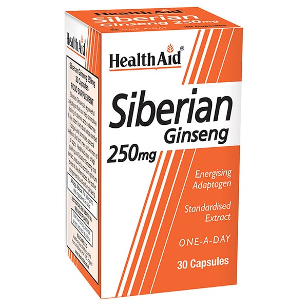 Health Aid Siberian Ginseng 250mg  30 kapsula