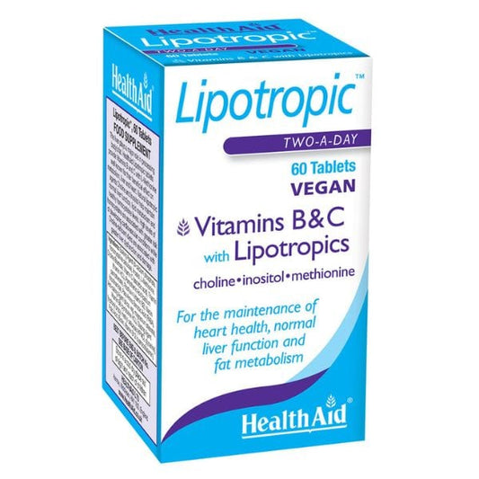 Health Aid Lipotropic Vitamins B & C  60 tableta
