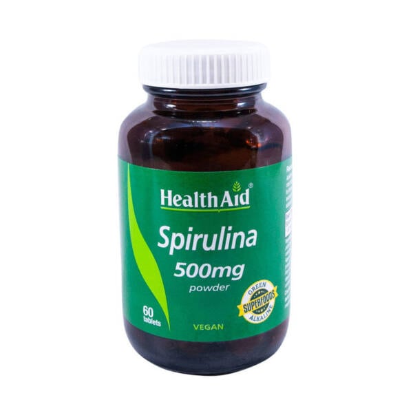 Health Aid Spirulina 500mg  60 tableta
