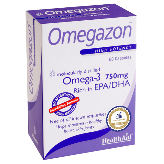 Health Aid Omegazon Omega-3 750mg  60 kapele