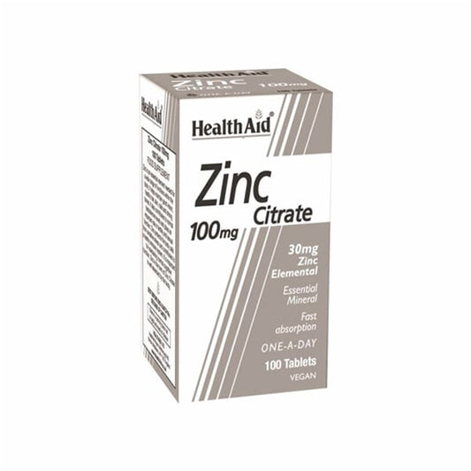Health Aid Zinc Citrate 100mg  100 tableta