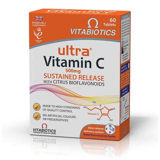 Vitabiotics Ultra Vitamin C Sustained Release 500mg  60 tableta