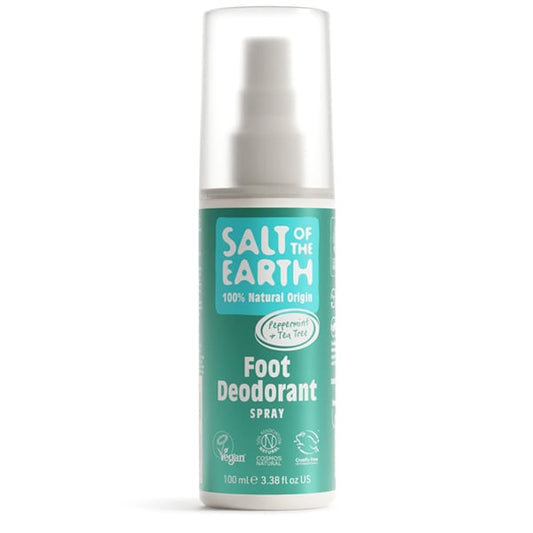 Salt of the Earth Peppermint & Tea Tree Natural Foot Deodorant Spray  100 ml