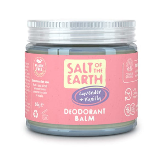 Salt of the Earth Vegan Natural Deodorant Balm Lavender & Vanilla  60 ml